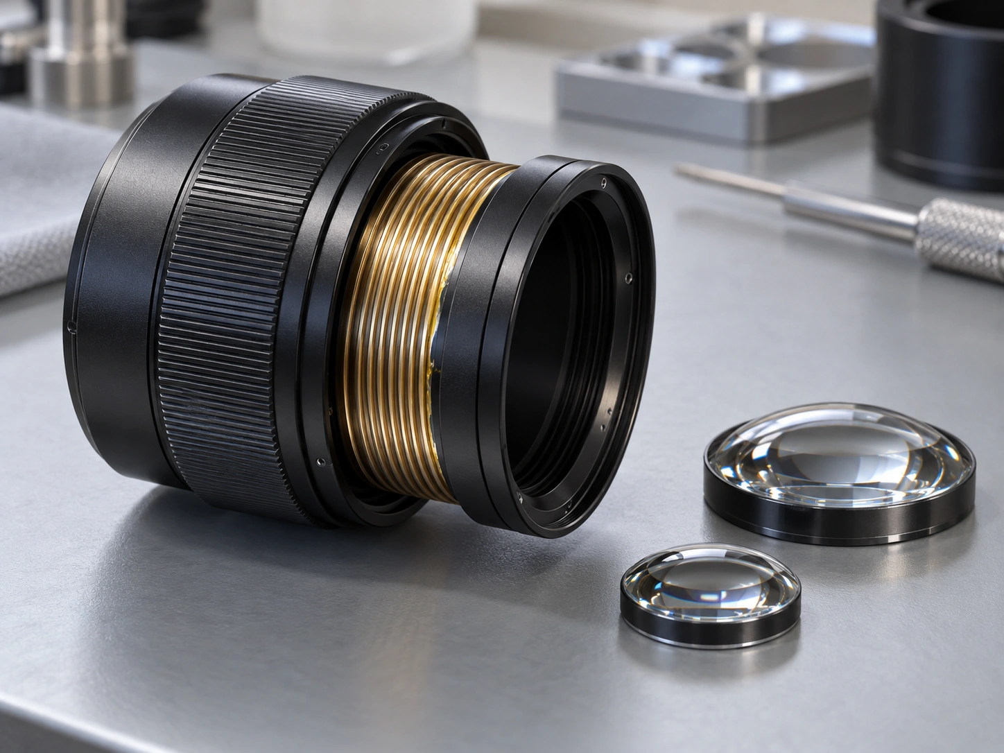 Cleanliness near optics